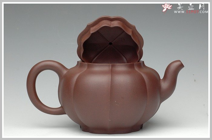 紫砂壶图片：大菱花 - 宜兴紫砂壶网