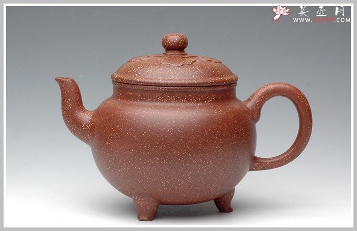 紫砂壶图片：全手精品-大彬如意 - 宜兴紫砂壶网