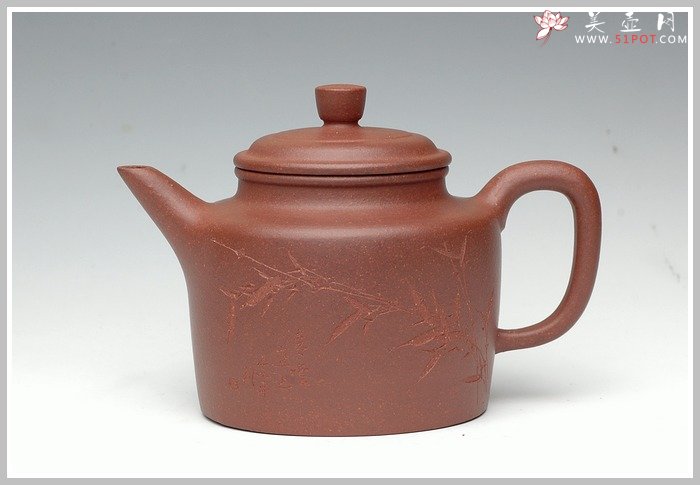 紫砂壶图片：全手精品之剑流德中 - 宜兴紫砂壶网