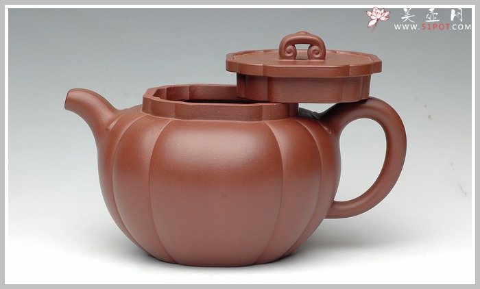 紫砂壶图片：太极如意 - 宜兴紫砂壶网