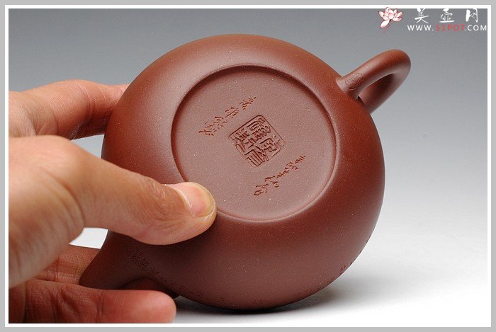 紫砂壶图片：兰亭之仿古 地槽青 - 宜兴紫砂壶网