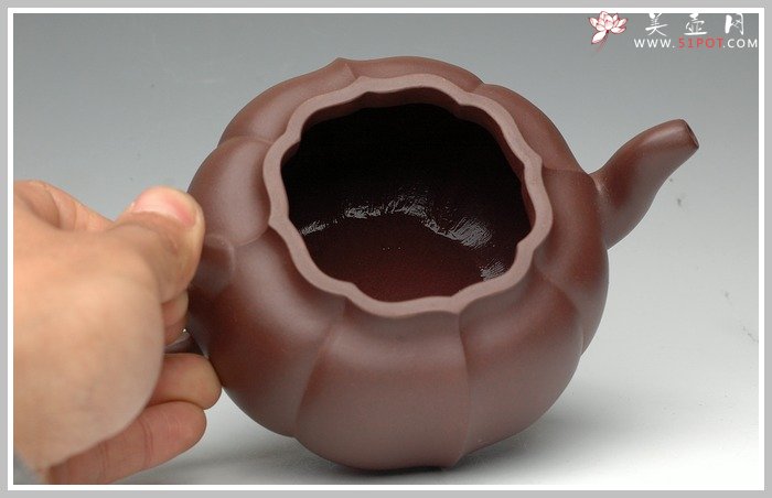 紫砂壶图片：大菱花 - 宜兴紫砂壶网