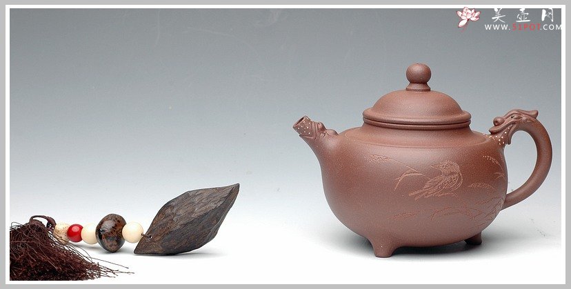 紫砂壶图片：紫泥龙珠 - 宜兴紫砂壶网