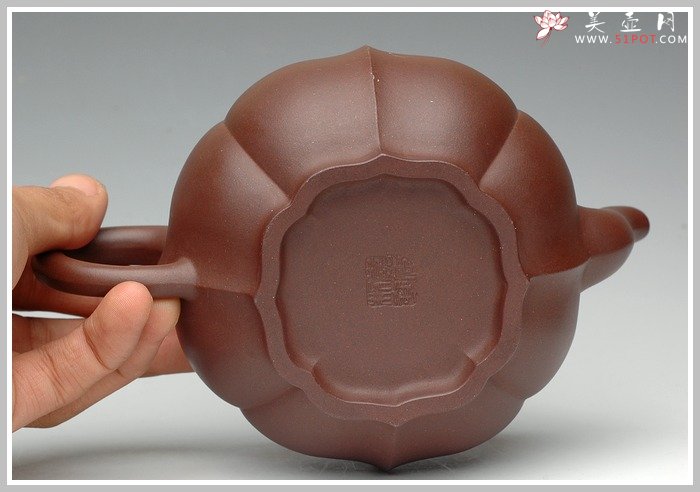紫砂壶图片：大菱花 - 宜兴紫砂壶网