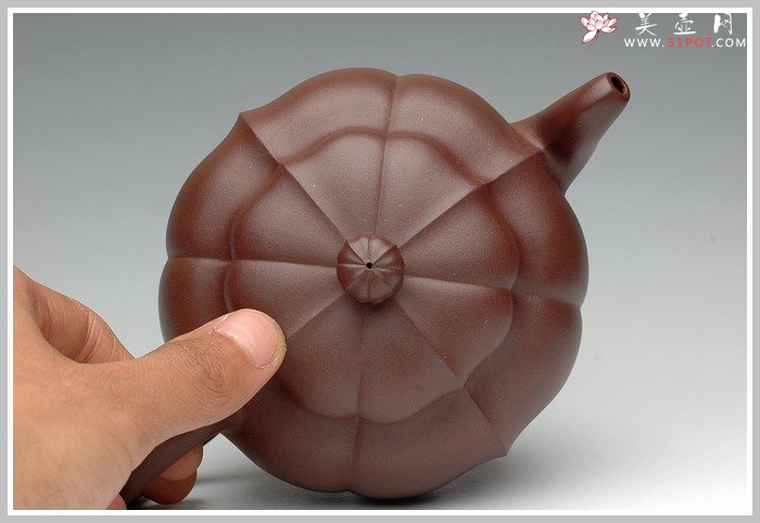 紫砂壶图片：大菱花 - 宜兴紫砂壶网