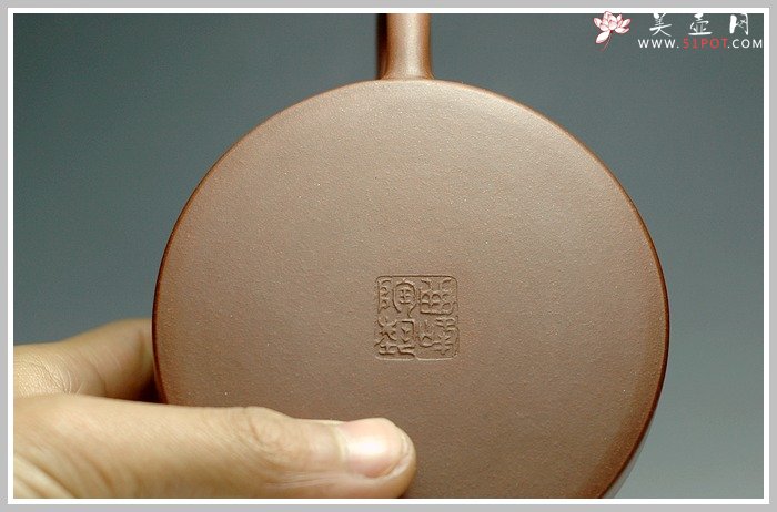 紫砂壶图片：全手大气牛盖 - 宜兴紫砂壶网