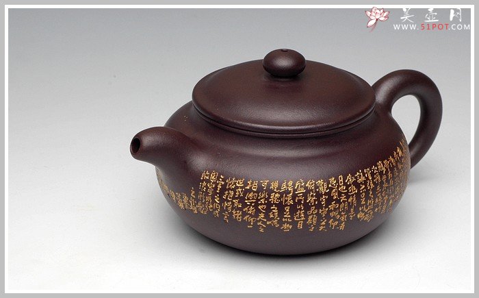紫砂壶图片：兰亭之仿古 - 宜兴紫砂壶网