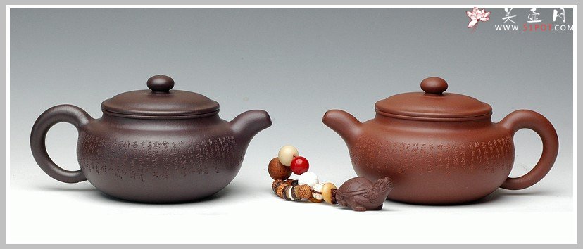 紫砂壶图片：兰亭之仿古 地槽青 - 宜兴紫砂壶网