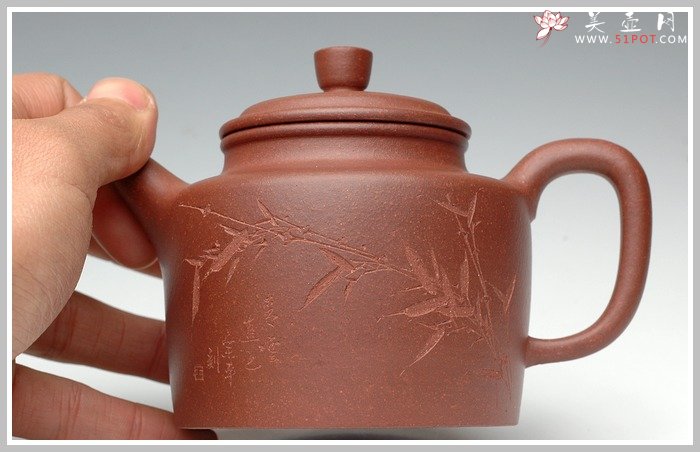 紫砂壶图片：全手精品之剑流德中 - 宜兴紫砂壶网