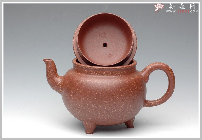 紫砂壶图片：全手精品-大彬如意 - 宜兴紫砂壶网