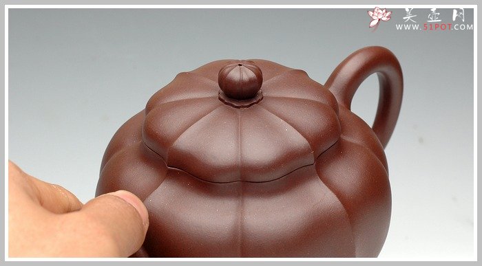 紫砂壶图片：大菱花 - 宜兴紫砂壶网