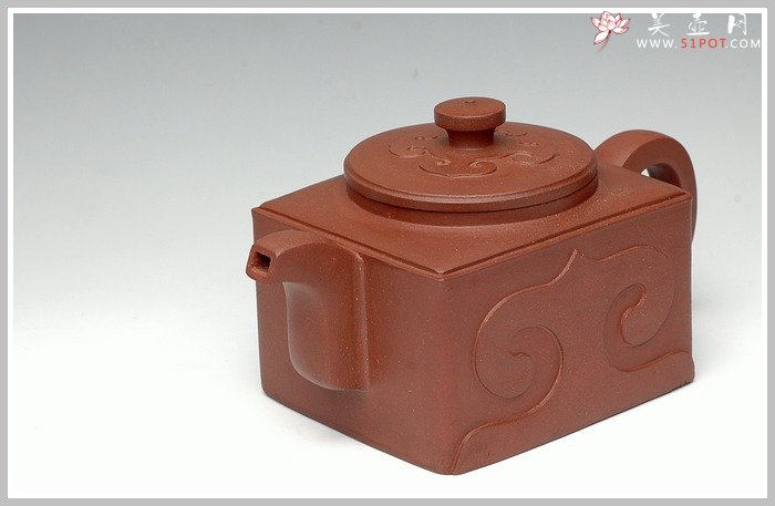紫砂壶图片：四方如意 - 宜兴紫砂壶网