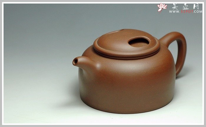 紫砂壶图片：全手大气牛盖 - 宜兴紫砂壶网