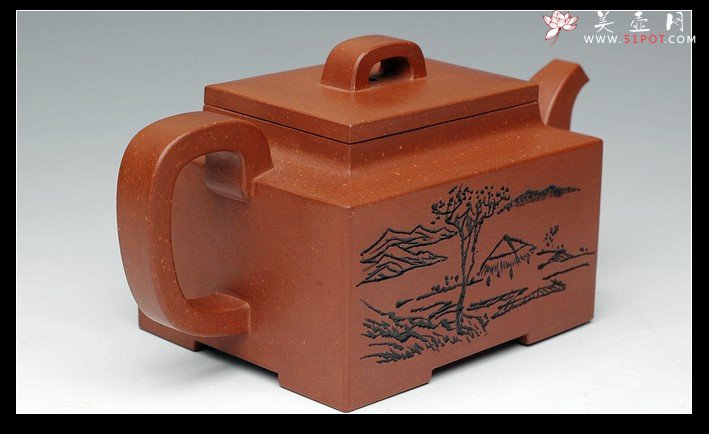 紫砂壶图片：长方壶 - 宜兴紫砂壶网