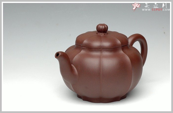 紫砂壶图片：大菱花 - 宜兴紫砂壶网