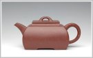 紫砂壶图片：全手工清水泥点砂之长乐 - 宜兴紫砂壶网