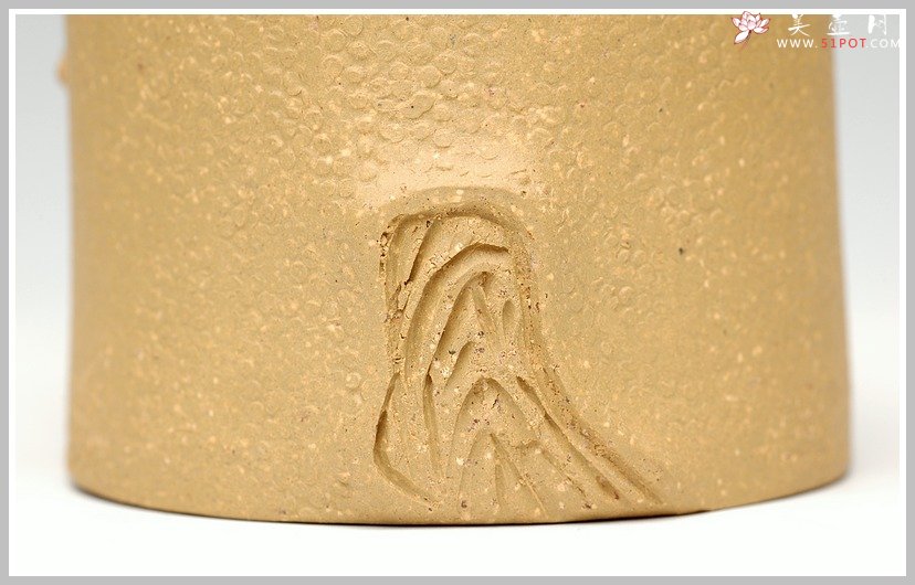 紫砂壶图片：品茗杯之全手梅花单杯 - 宜兴紫砂壶网