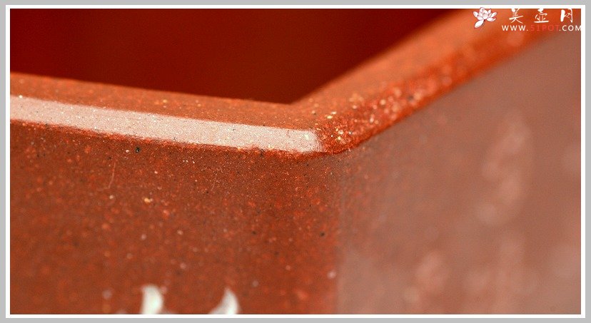 紫砂壶图片：全手六方小花盆 - 宜兴紫砂壶网