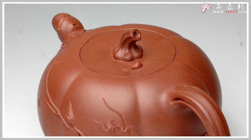 紫砂壶图片：南瓜 - 宜兴紫砂壶网