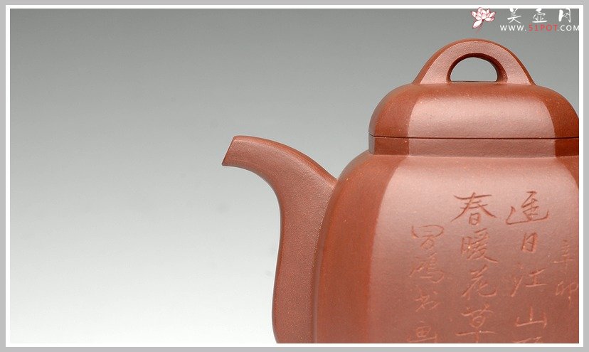 紫砂壶图片：全手 八方福壶 - 宜兴紫砂壶网