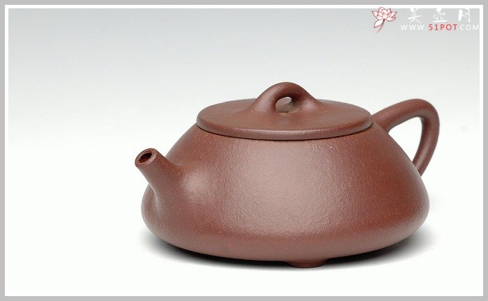 紫砂壶图片：全手小子冶石瓢 - 宜兴紫砂壶网