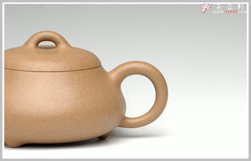 紫砂壶图片：矮石瓢 - 宜兴紫砂壶网