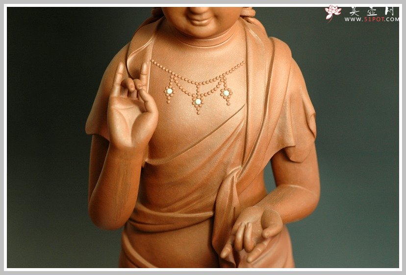 紫砂壶图片：莲花观音 - 宜兴紫砂壶网