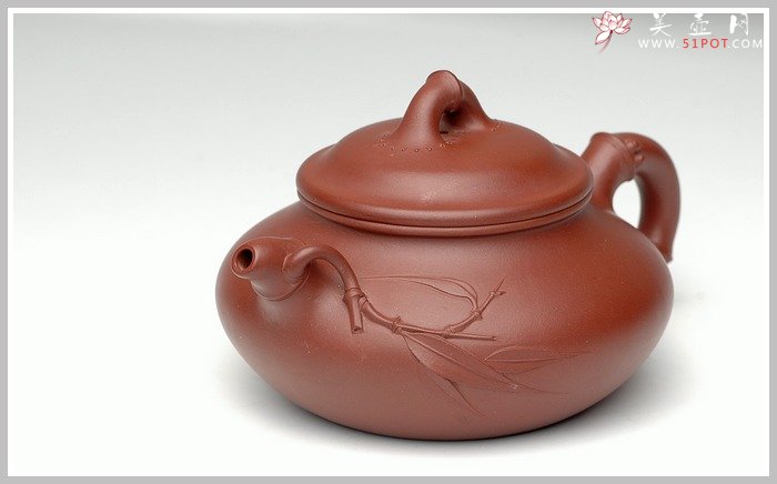 紫砂壶图片：合欢竹 - 宜兴紫砂壶网