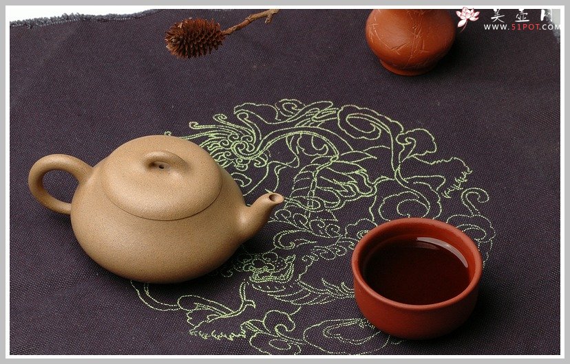 紫砂壶图片：矮石瓢 - 宜兴紫砂壶网