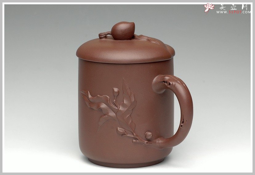 紫砂壶图片：福寿杯 - 宜兴紫砂壶网