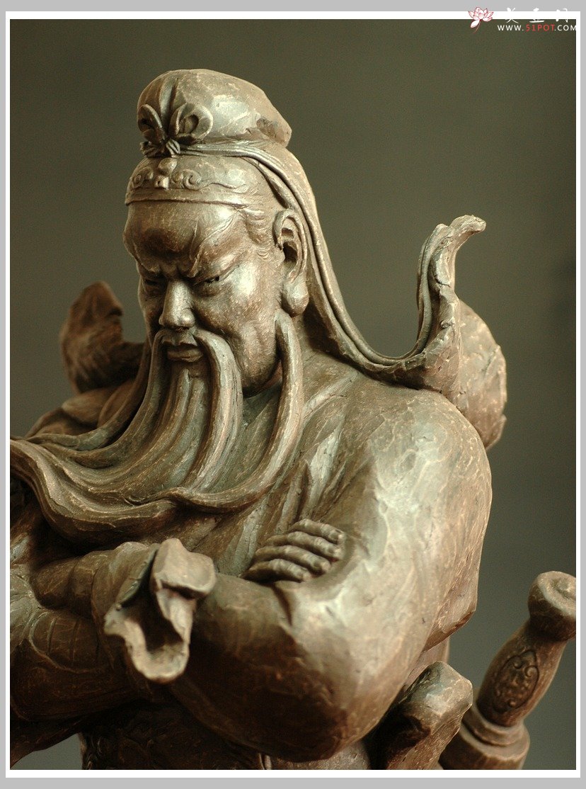 紫砂壶图片：风格之关公 - 宜兴紫砂壶网