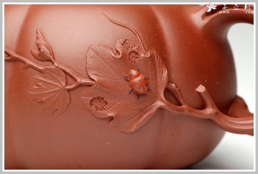 紫砂壶图片：南瓜 - 宜兴紫砂壶网