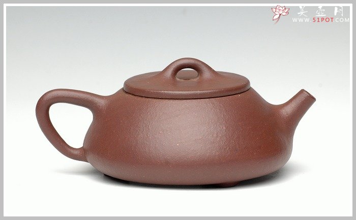 紫砂壶图片：全手小子冶石瓢 - 宜兴紫砂壶网