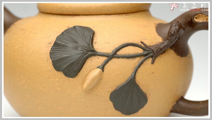 紫砂壶图片：全手花货之开心果 - 宜兴紫砂壶网