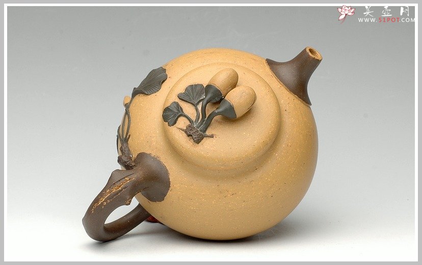 紫砂壶图片：全手花货之开心果 - 宜兴紫砂壶网