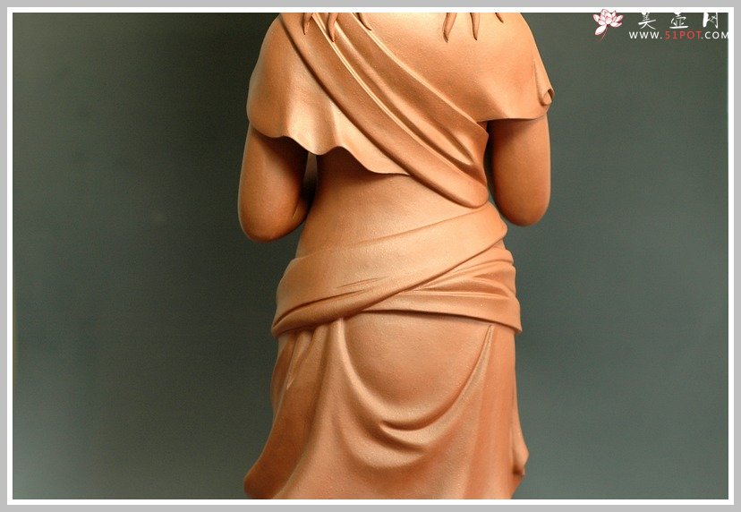 紫砂壶图片：莲花观音 - 宜兴紫砂壶网