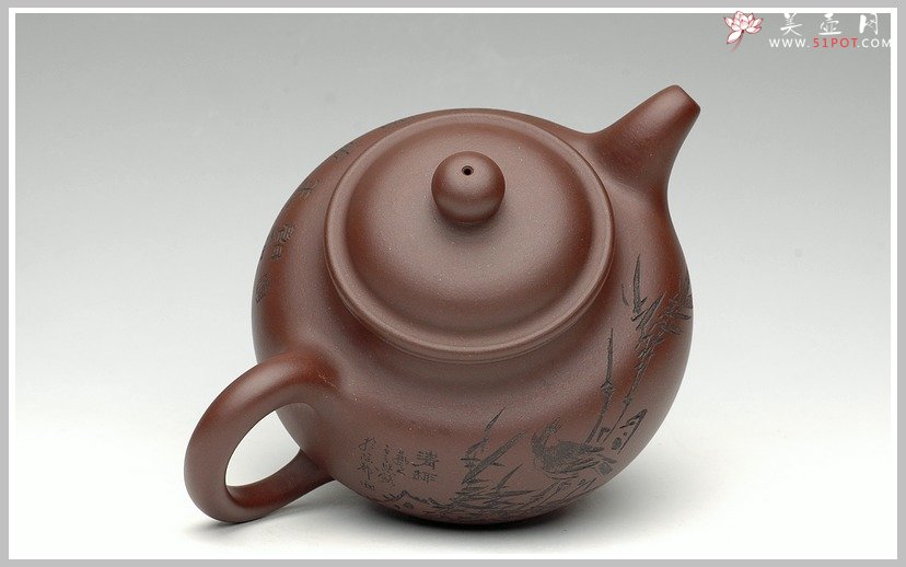 紫砂壶图片：老法制壶之掇球 - 宜兴紫砂壶网