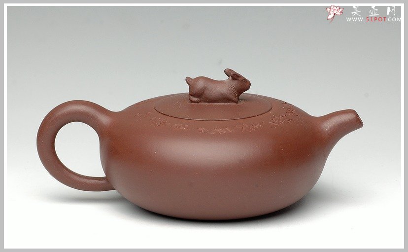 紫砂壶图片：旺壶集合之旺财/玉兔/牛运 - 宜兴紫砂壶网