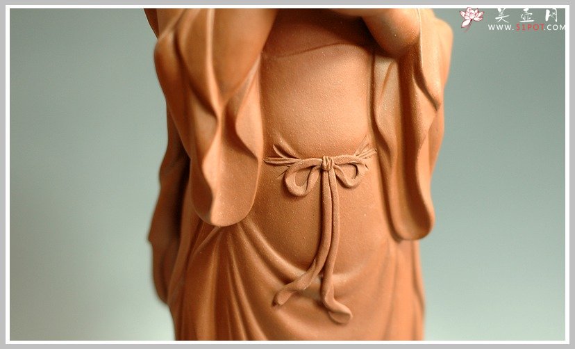 紫砂壶图片：新作麻姑献寿 - 宜兴紫砂壶网