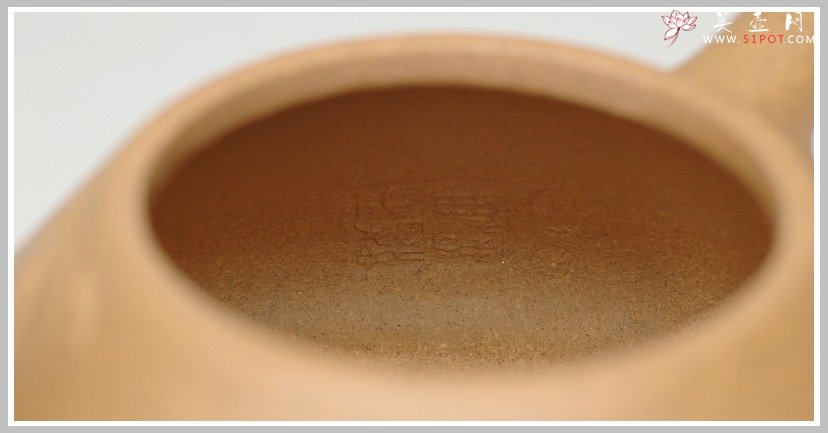 紫砂壶图片：全手段泥子冶石瓢2 - 宜兴紫砂壶网