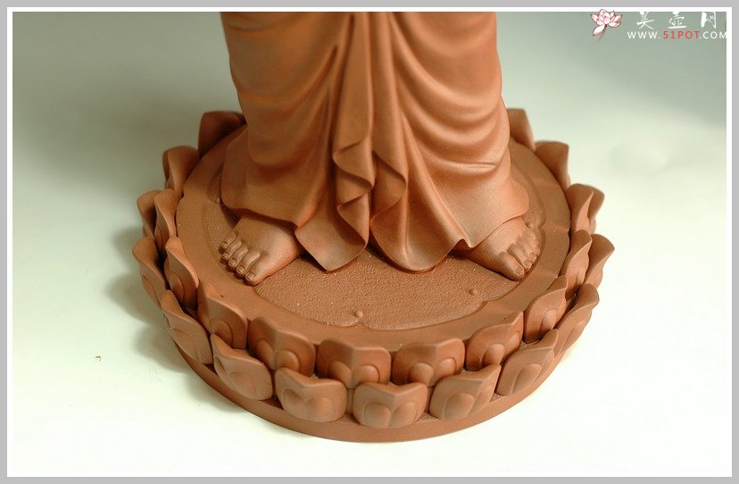 紫砂壶图片：莲花观音 - 宜兴紫砂壶网