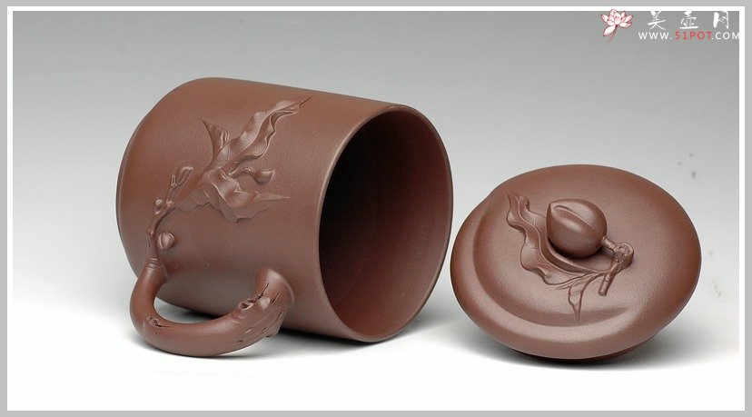 紫砂壶图片：福寿杯 - 宜兴紫砂壶网