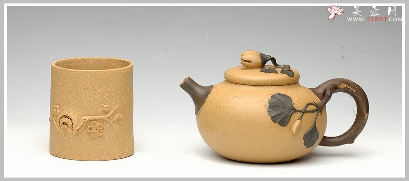 紫砂壶图片：全手花货之开心果 - 宜兴紫砂壶网