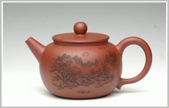 紫砂壶图片：吉利吉祥 - 宜兴紫砂壶网