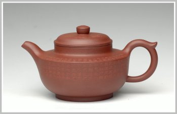 紫砂壶图片：心经之碗灯 - 宜兴紫砂壶网