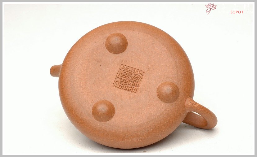 紫砂壶图片：全手牛盖石瓢 - 宜兴紫砂壶网