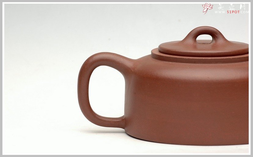 紫砂壶图片：全手紫泥井栏-古味 - 宜兴紫砂壶网
