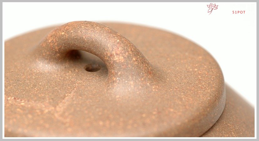 紫砂壶图片：霸气的全手子冶石瓢1 - 宜兴紫砂壶网