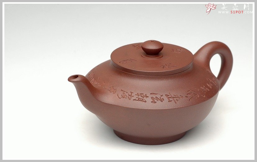 紫砂壶图片：包嘴之合欢 - 宜兴紫砂壶网