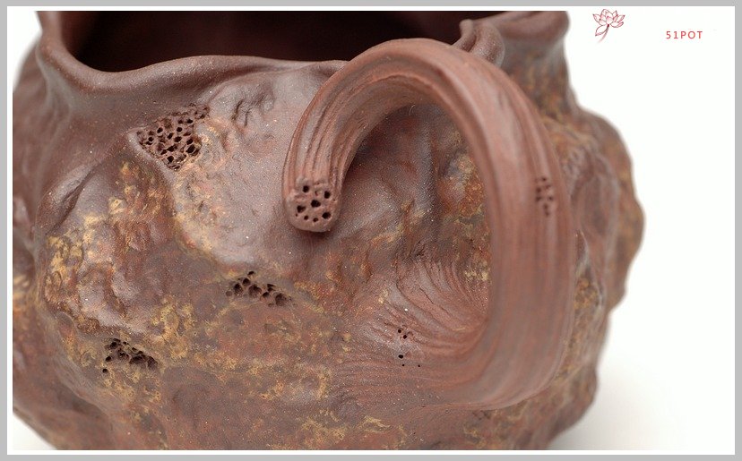 紫砂壶图片：刘景-荷叶公道杯 - 宜兴紫砂壶网